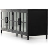 Lexington Media Console, Black-Furniture - Storage-High Fashion Home