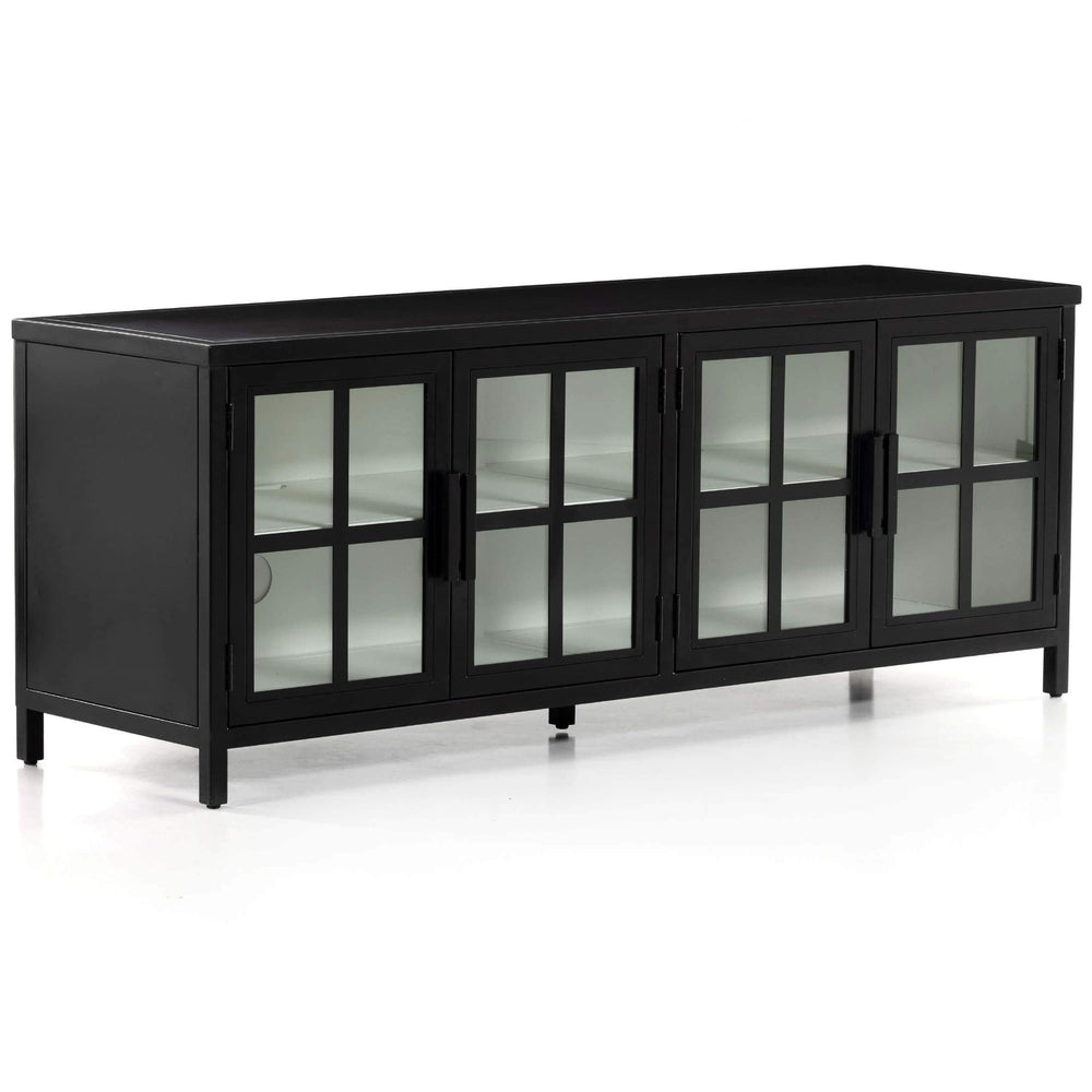 Lexington Media Console, Black High Fashion Home