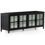 Lexington Media Console, Black-Furniture - Storage-High Fashion Home