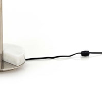 Zanda Table Lamp, Nickel-Lighting-High Fashion Home