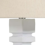 Renzo Table Lamp, Matte White-Lighting-High Fashion Home