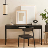 Soto Desk, Black-Furniture - Office-High Fashion Home