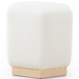 Livi 22" Ottoman, Cardiff Cream-Furniture - Chairs-High Fashion Home