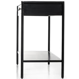 Soto Console Table, Black-Furniture - Accent Tables-High Fashion Home