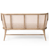 Walter Bench, Rustic Blonde-Furniture - Chairs-High Fashion Home