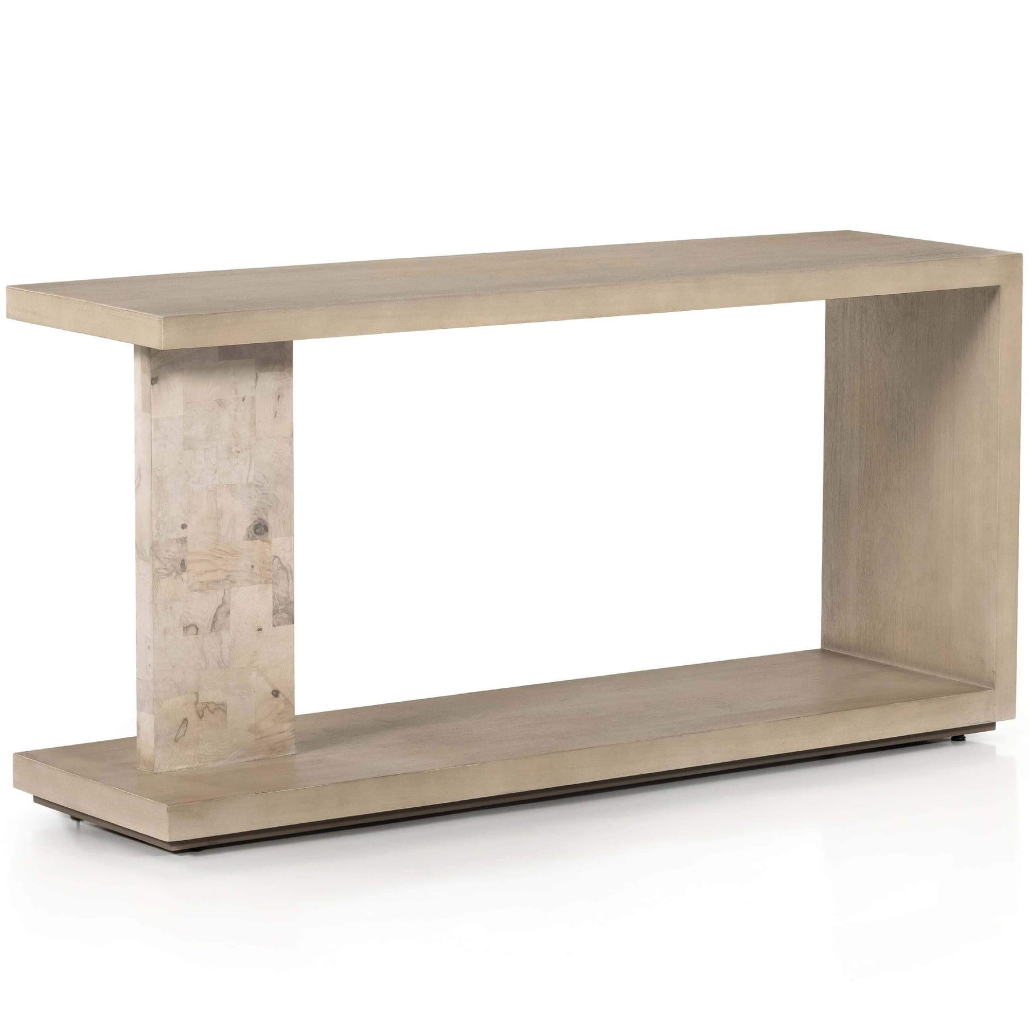 Carolina white sales console accent table
