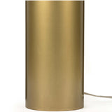 Seta Table Lamp, Light Antique Brass-Lighting-High Fashion Home