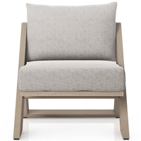 Hagen Outdoor Chair, Stone Grey/Wash Brown-Furniture - Chairs-High Fashion Home