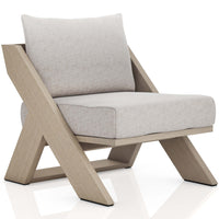 Hagen Outdoor Chair, Stone Grey/Wash Brown-Furniture - Chairs-High Fashion Home