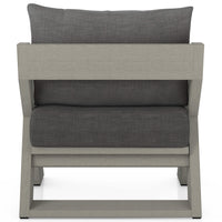 Hagen Outdoor Chair, Charcoal/Weathered Grey-Furniture - Chairs-High Fashion Home