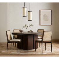 Vervain Dining Table, Ombre Eucalyptus-Furniture - Dining-High Fashion Home