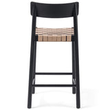 Heisler Counter Stool, Black-Furniture - Dining-High Fashion Home