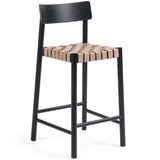 Heisler Counter Stool, Black-Furniture - Dining-High Fashion Home