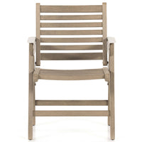 Pelter Outdoor Dining Chair, Washed Brown, Set of 2-Furniture - Dining-High Fashion Home