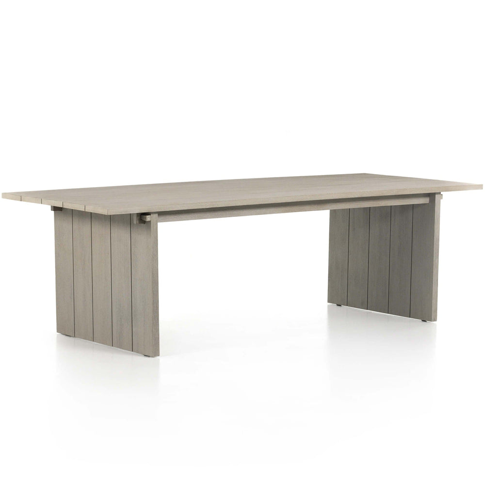 Belton Outdoor Dining Table, Grey-Furniture - Dining-High Fashion Home