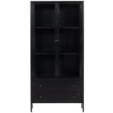Soto Cabinet, Black-Furniture - Storage-High Fashion Home