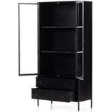 Soto Cabinet, Black-Furniture - Storage-High Fashion Home