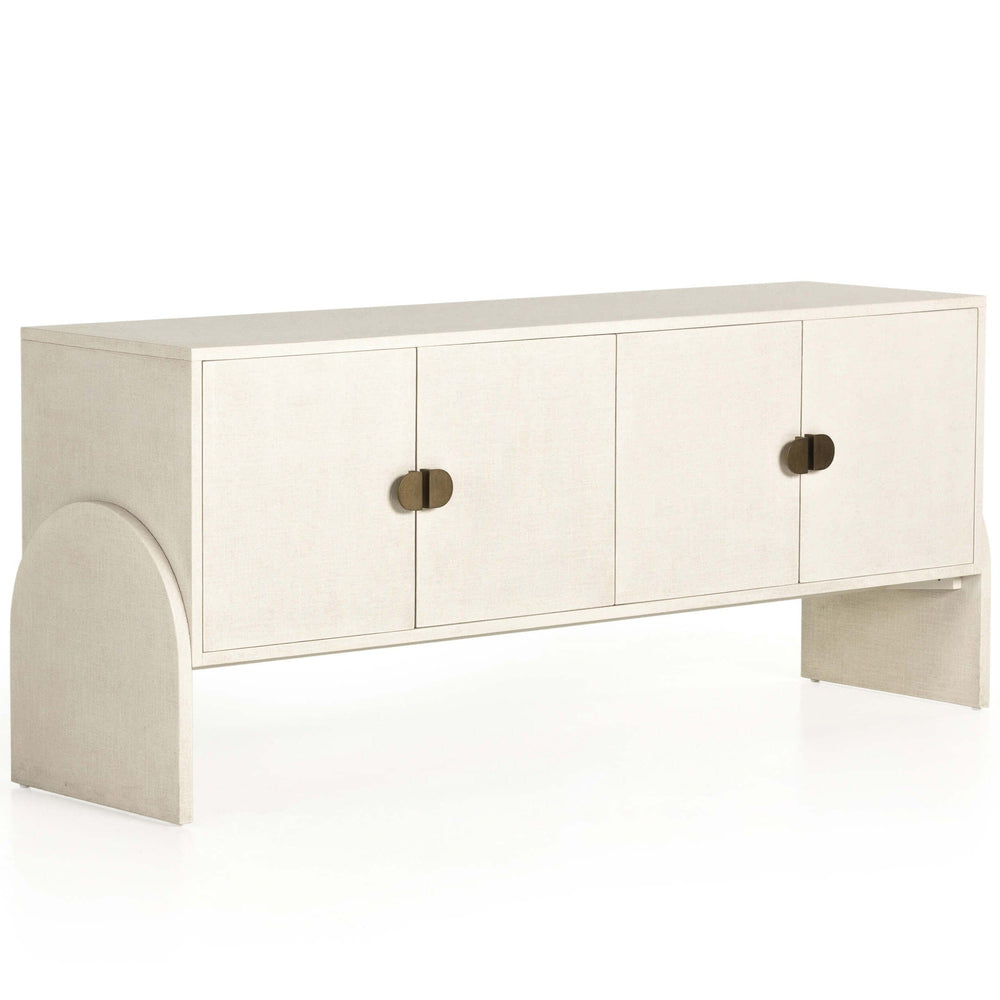 Cressida Sideboard, Ivory Painred Linen-Furniture - Storage-High Fashion Home