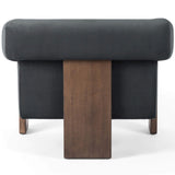 Cairo Chair, Modern Velvet Smoke-Furniture - Chairs-High Fashion Home