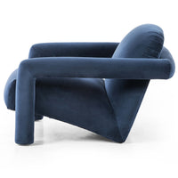Jordy Chair, Shapphire Navy-High Fashion Home