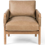 Navarro Leather Chair, Palermo Drift-Furniture - Chairs-High Fashion Home