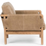 Navarro Leather Chair, Palermo Drift-Furniture - Chairs-High Fashion Home
