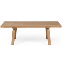 Lahana Coffee Table, Natural Elm-Furniture - Accent Tables-High Fashion Home