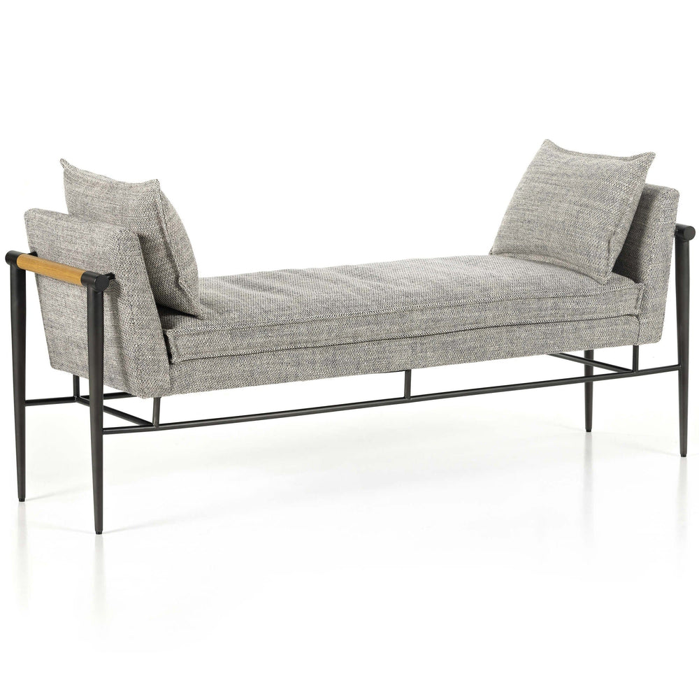 Rowen 67" Chaise, Thames Raven-High Fashion Home