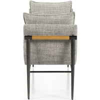 Rowen 67" Chaise, Thames Raven-High Fashion Home