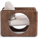 Downey Chair, Gibson Wheat-Furniture - Chairs-High Fashion Home