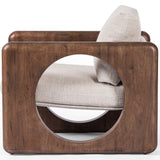 Downey Chair, Gibson Wheat-Furniture - Chairs-High Fashion Home