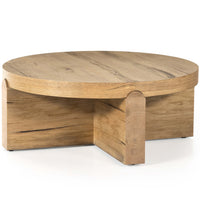 Oscar Coffee Table, Natural Oak-Furniture - Accent Tables-High Fashion Home