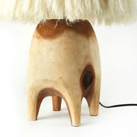 Apsara Table Lamp, Natural Saman-Lighting-High Fashion Home