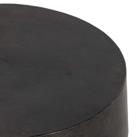 Hester End Table, Raw Black-Furniture - Accent Tables-High Fashion Home