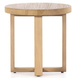 Liad End Table, Natural Nettlewood-Furniture - Accent Tables-High Fashion Home