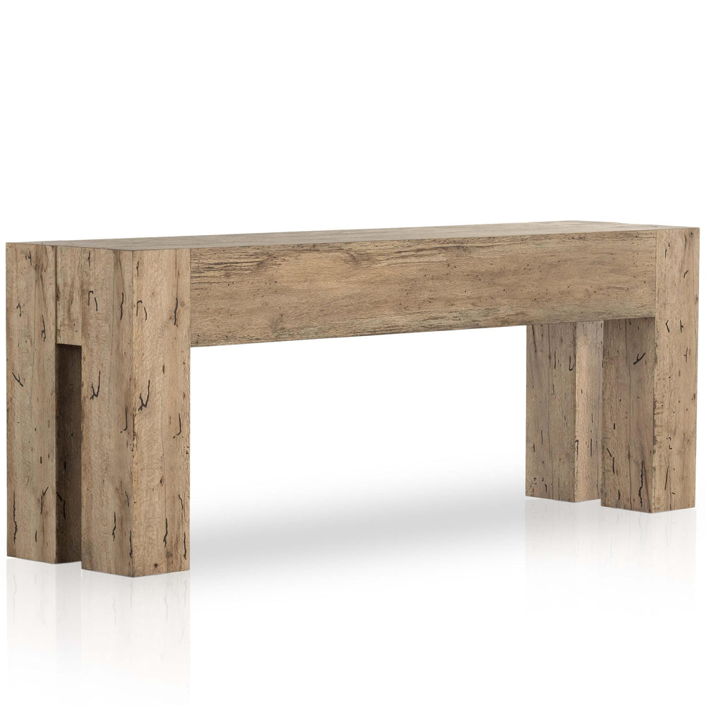 Abaso Console Table, Rustic Wormwood by Four Hands
