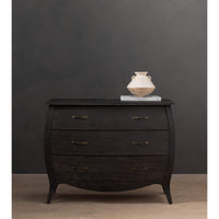 Antoinette Chest, Distressed Black-Furniture - Storage-High Fashion Home
