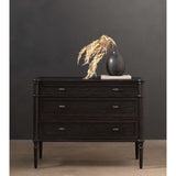 Toulouse Chest, Distressed Black-Furniture - Storage-High Fashion Home