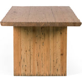 Tosa Dining Table, Weathered Pine-Furniture - Dining-High Fashion Home