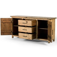 Tosa Sideboard, Weathered Pine-Furniture - Storage-High Fashion Home