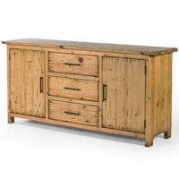 Tosa Sideboard, Weathered Pine-Furniture - Storage-High Fashion Home