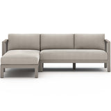 Sonoma Outdoor 2 Piece LAF Sectional, Stone Grey/Weathered Grey-Furniture - Sofas-High Fashion Home