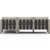 Sonoma Outdoor 2 Piece RAF Sectional, Stone Grey/Weathered Grey-Furniture - Sofas-High Fashion Home