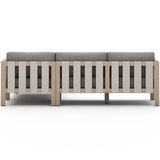 Sonoma Outdoor 2 Piece RAF Sectional, Faye Ash/Washed Brown-Furniture - Sofas-High Fashion Home