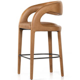 Hawkins Leather Bar Stool, Sonoma Butterscotch-Furniture - Dining-High Fashion Home