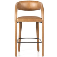Hawkins Leather Bar Stool, Sonoma Butterscotch-Furniture - Dining-High Fashion Home