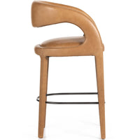 Hawkins Leather Bar Stool, Sonoma Butterscotch-Furniture - Dining-High Fashion Home