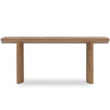 Pickford Console Table, Dusted Oak Veneer-Furniture - Accent Tables-High Fashion Home