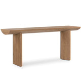 Pickford Console Table, Dusted Oak Veneer-Furniture - Accent Tables-High Fashion Home