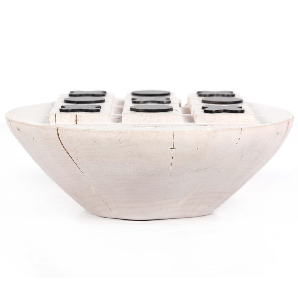 Tic Tac Toe, Ivory by Four Hands